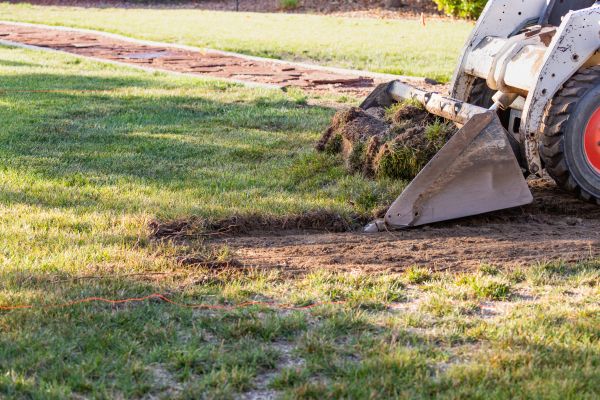 Yard Drainage Grading in Auburn