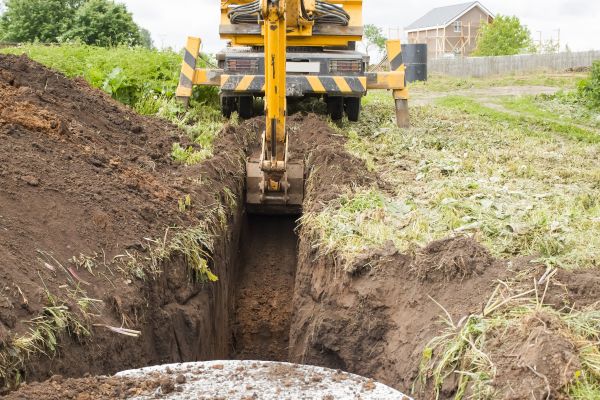 Drainage Trench Installation in Auburn