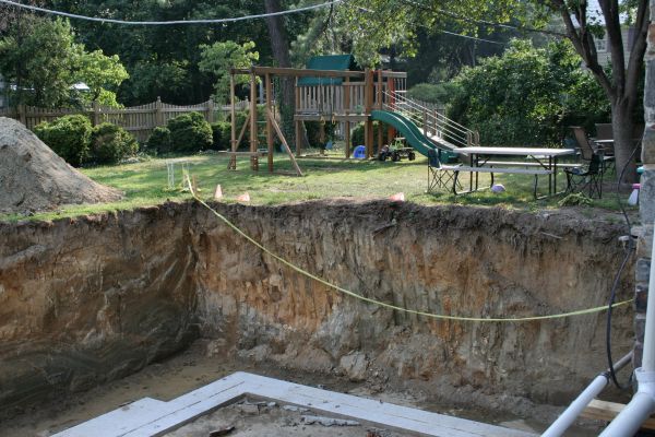 Footer Digging in Auburn