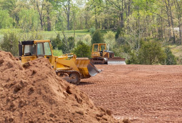 Construction Site Excavation in Auburn