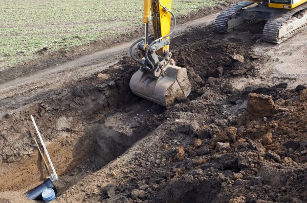 Backhoe Trenching in Auburn