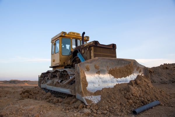 Bulldozer Land Grading in Auburn