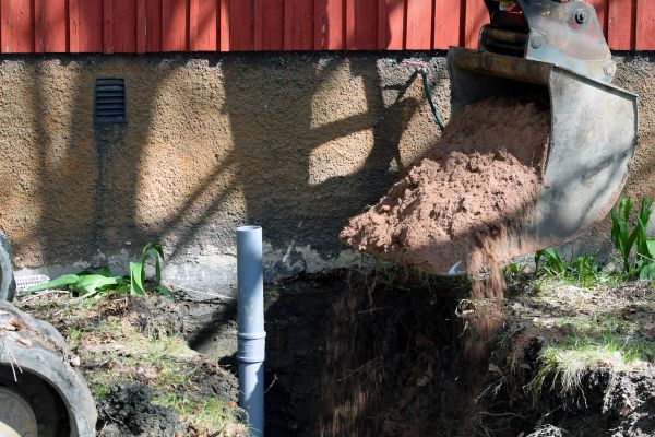Sewer Line Digging in Auburn