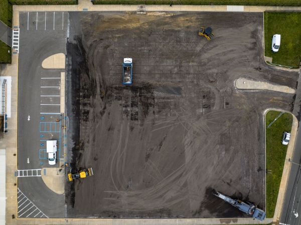 Parking Lot Excavation in Auburn