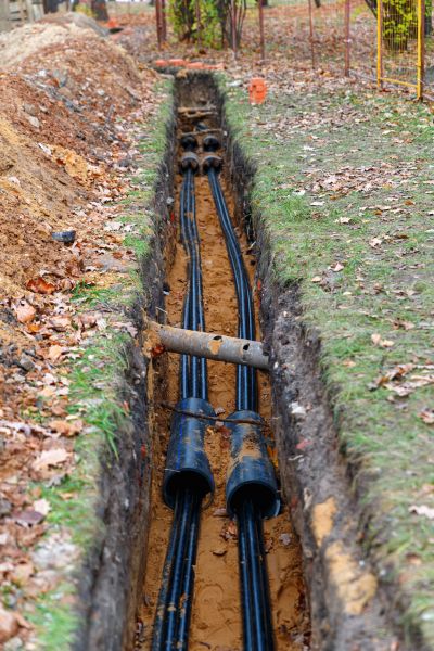 Electrical Line Excavation in Auburn