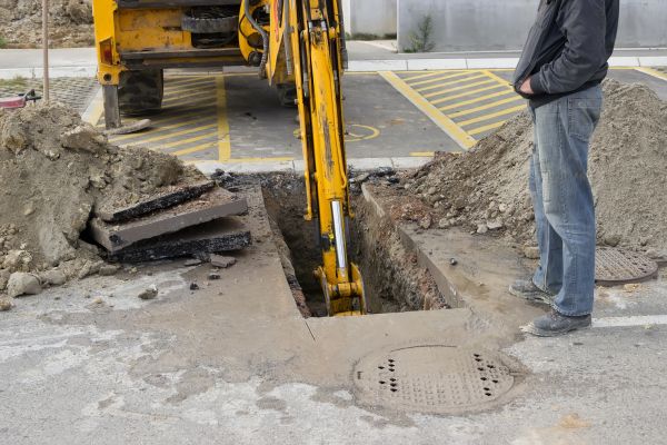 Utility Line Excavation in Auburn