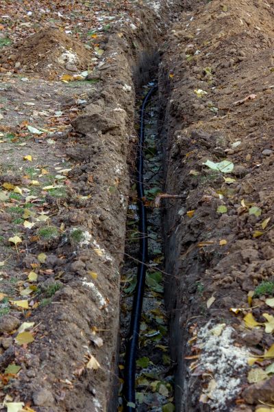 Cable Line Trenching in Auburn